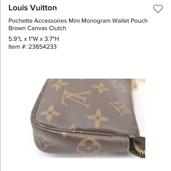 luis vuitton pouchette - Picture 4 of 4